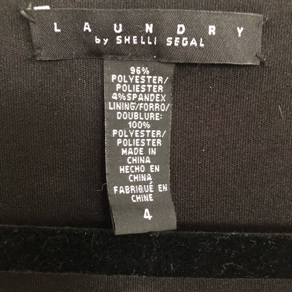 Laundry by Shelli Segal red and black abstract dress / 4 / Excellent condition - Picture 12 of 12